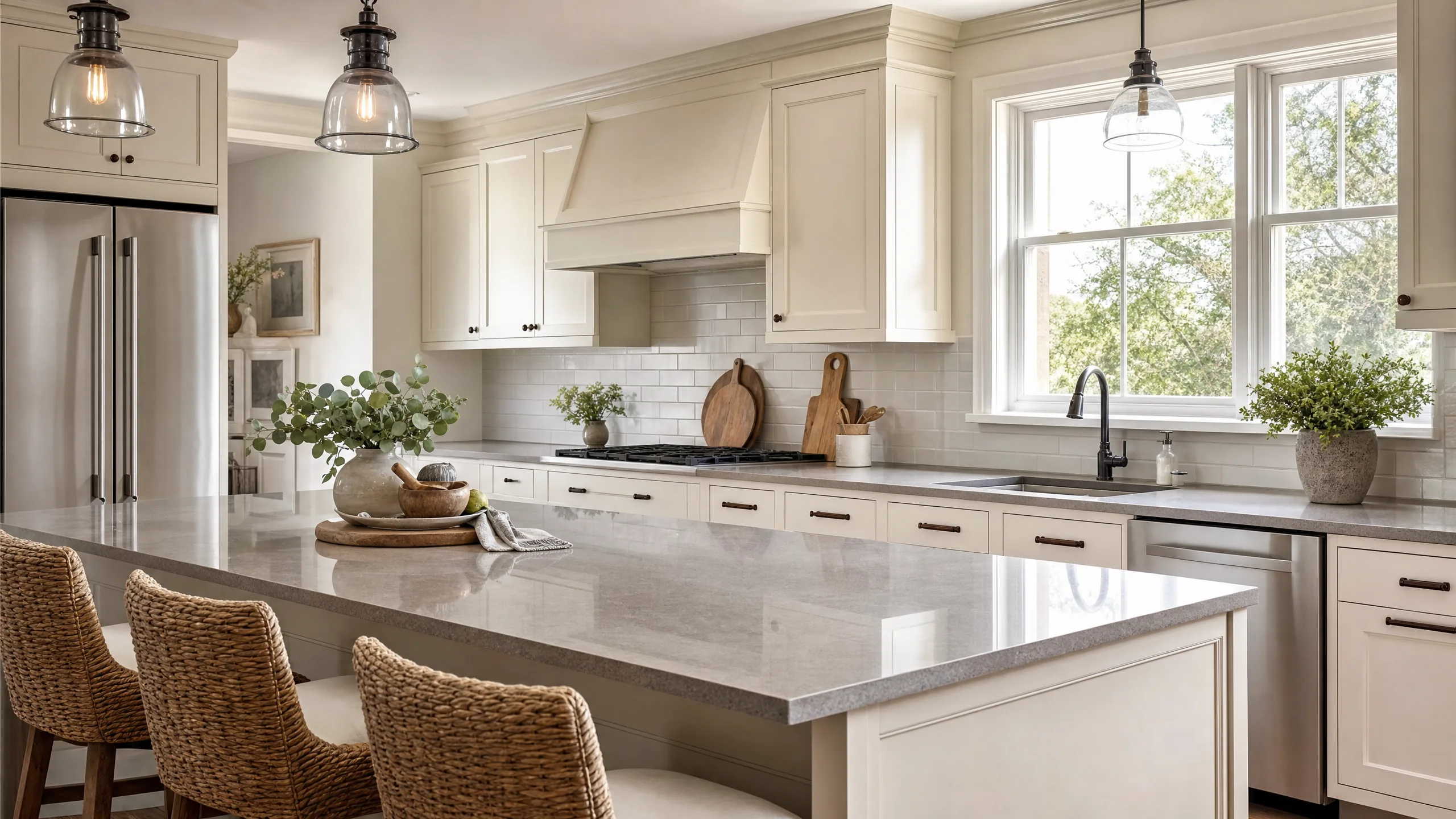 Transitional Kitchen — El Dorado Hills countertop installation